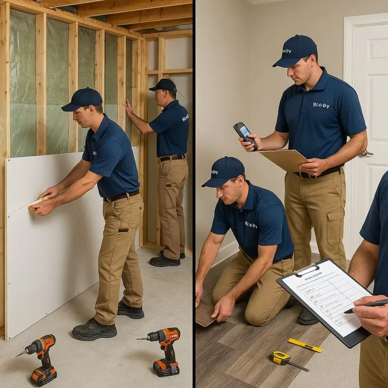 Repairs and Reconstruction process in Wagoner County, OK